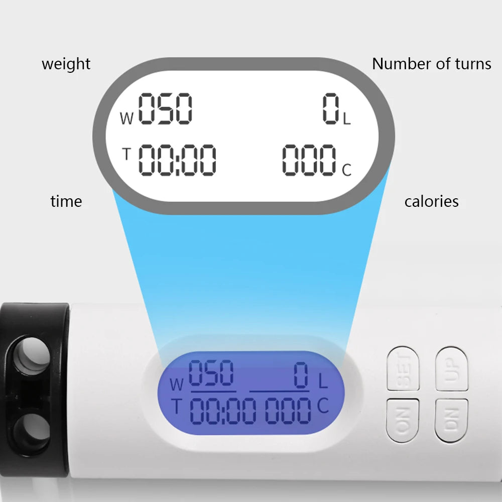 Cuerda de Saltar Inteligente – Con Contador Digital y Objetivos Personalizados