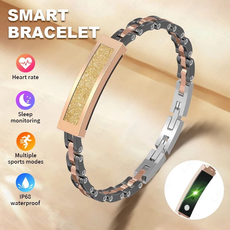 Pulsera Inteligente BioVital – Seguimiento de Salud Total sin Pantalla