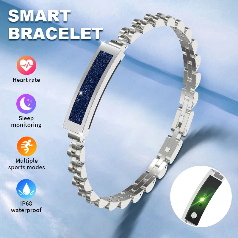 Pulsera Inteligente BioVital – Seguimiento de Salud Total sin Pantalla