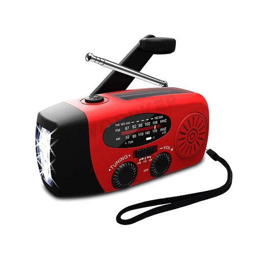 Radio de Emergencia SolarBio – Autonomía Inteligente