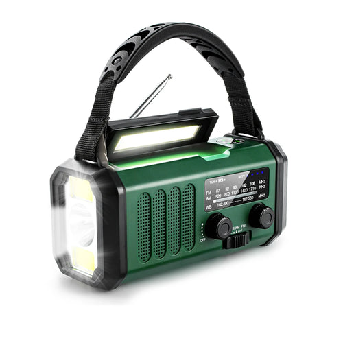 Radio de Emergencia SolarBio – Autonomía Inteligente