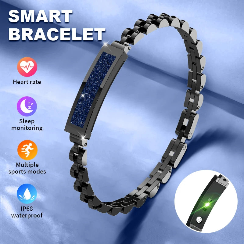 Pulsera Inteligente BioVital – Seguimiento de Salud Total sin Pantalla