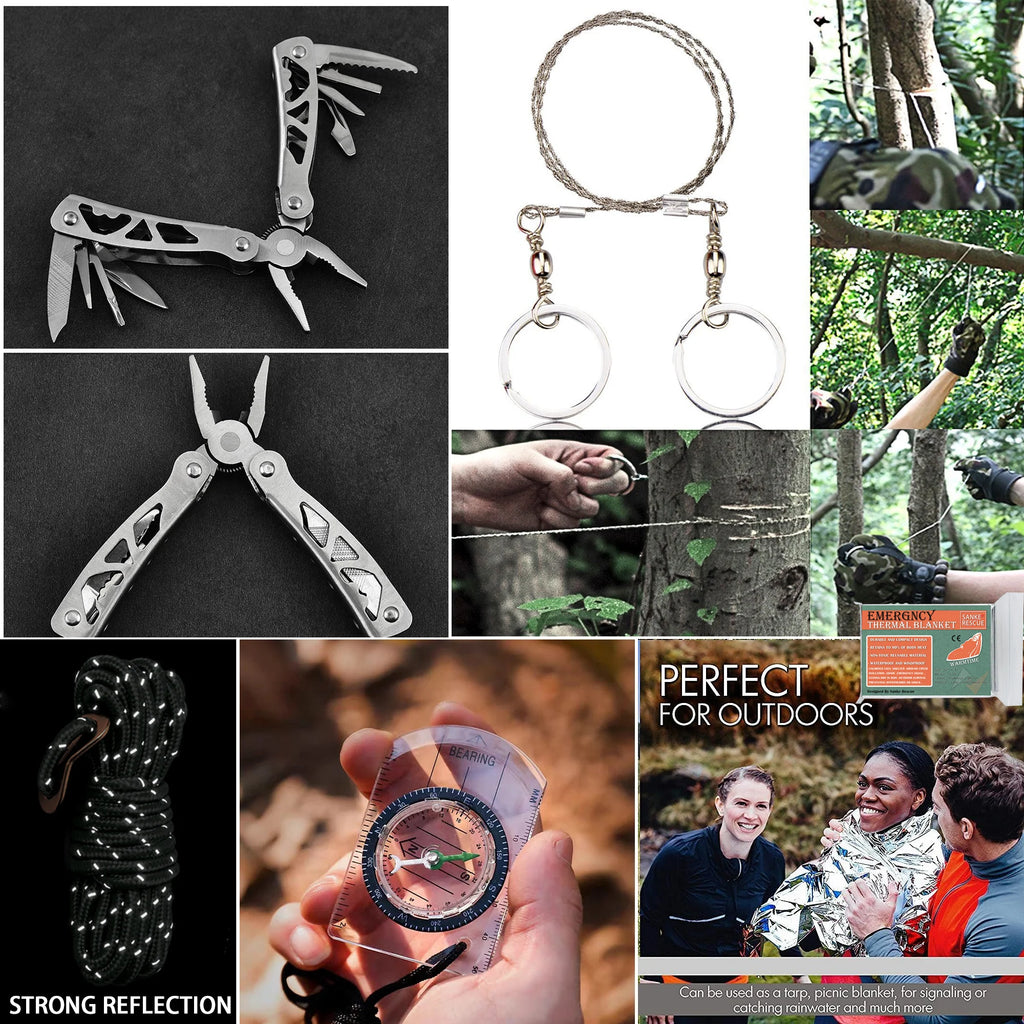 Kit de Supervivencia 24 en 1 – Emergencias, Naturaleza y Apagones