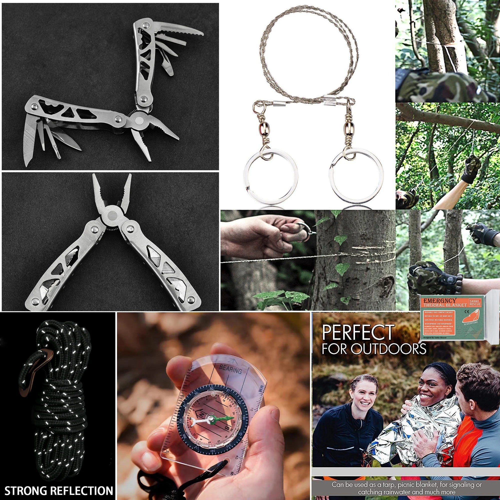 Kit de Supervivencia 24 en 1 – Emergencias, Naturaleza y Apagones