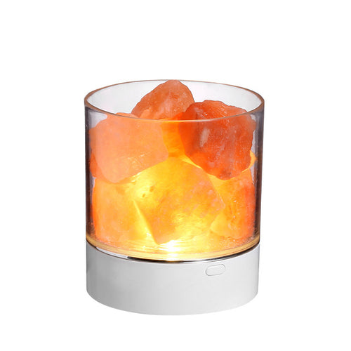 Lámpara de Sal del Himalaya - Luz Natural y Purificación del Aire