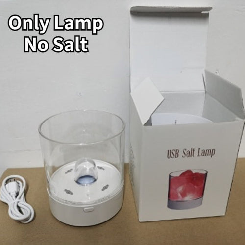 Lámpara de Sal del Himalaya - Luz Natural y Purificación del Aire